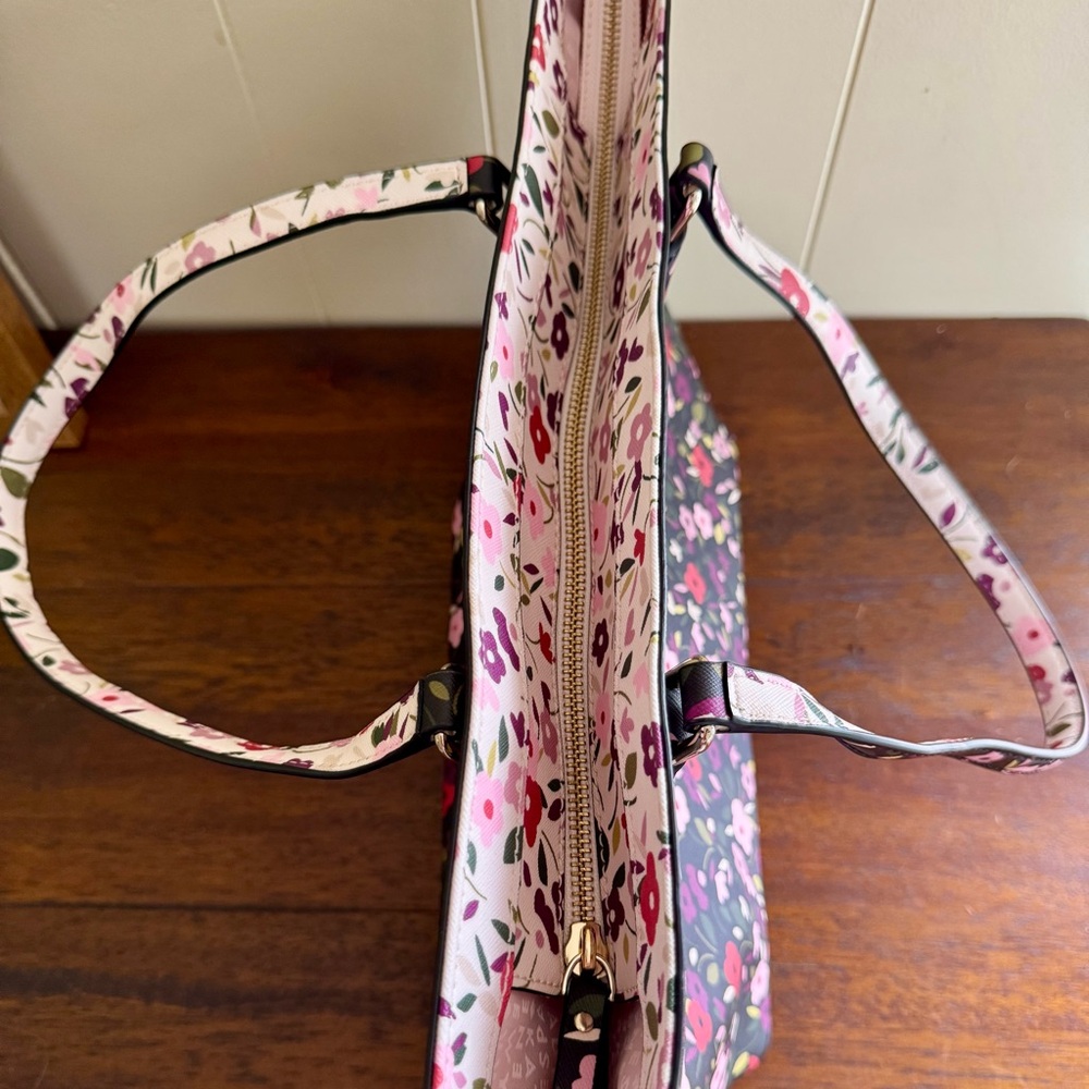 Kate Spade Laurel Way Boho Floral Medium Dally Bag EUC - Picture 13 of 14